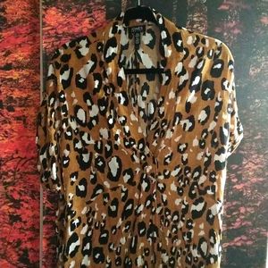 Jones New York leopard shirt.